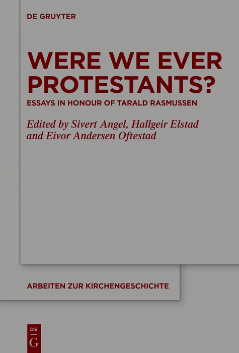Cover image for Were We Ever Protestants?