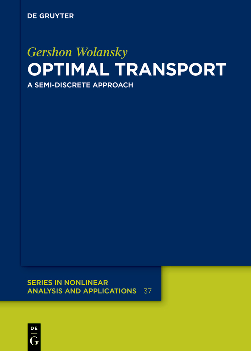 Cover image for Optimal Transport