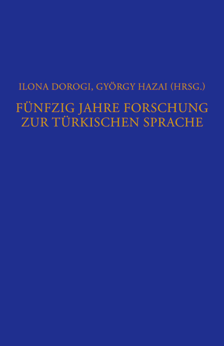 Cover image for Funfzig Jahre Forschung zur turkischen Sprache