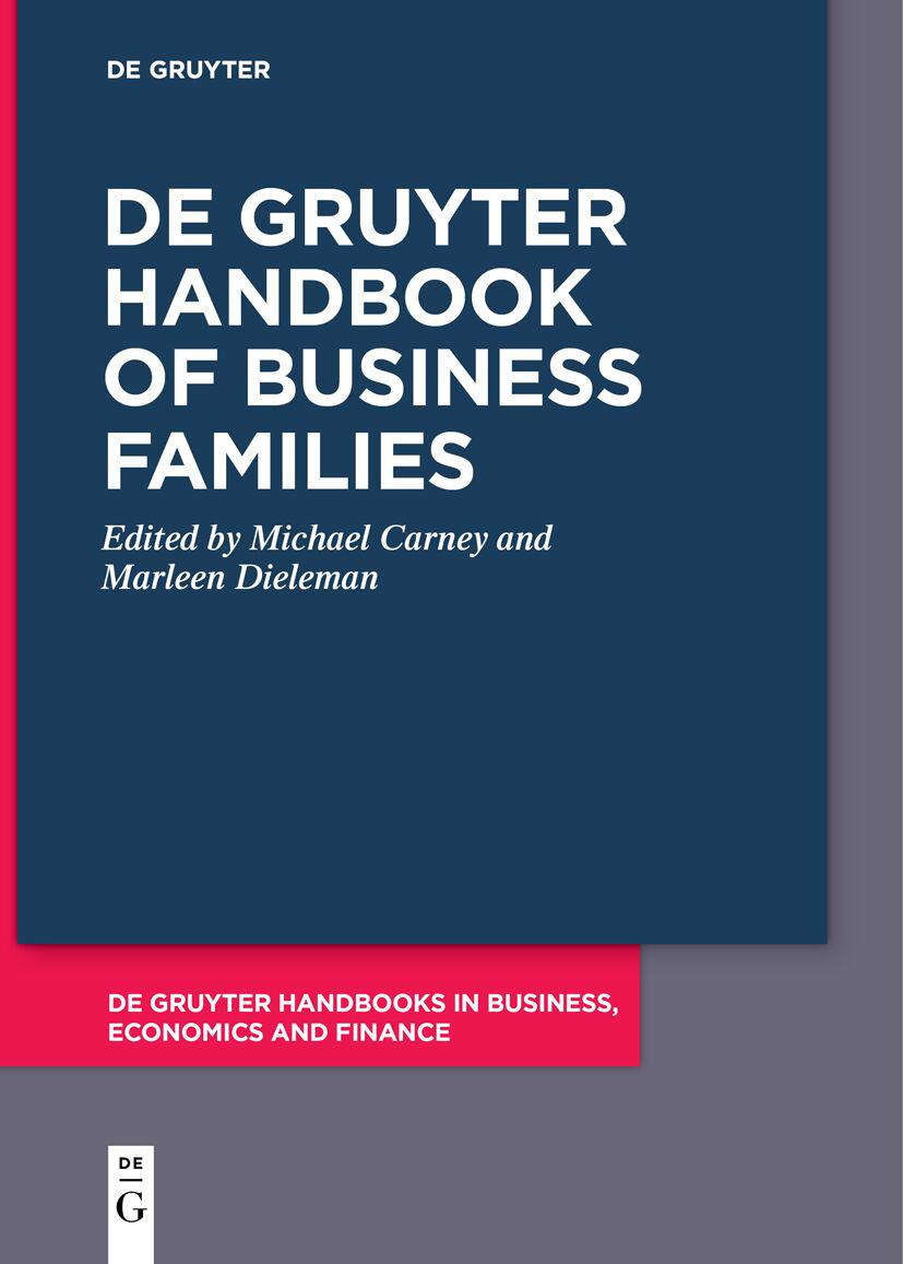 Cover image for De Gruyter Handbook of Business Families