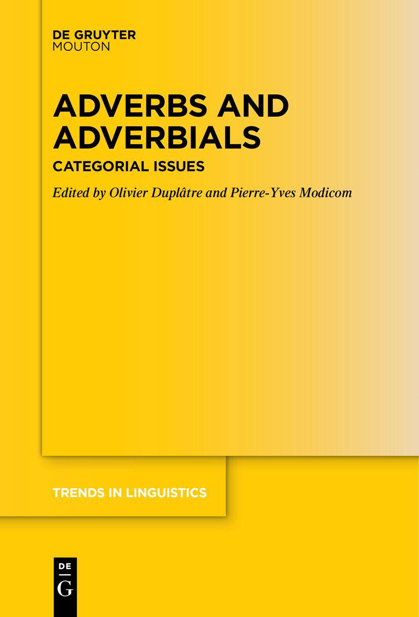 Cover image for Adverbs and Adverbials
