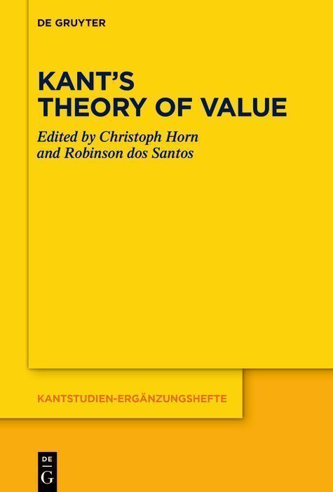 Cover image for Kants Theory of Value