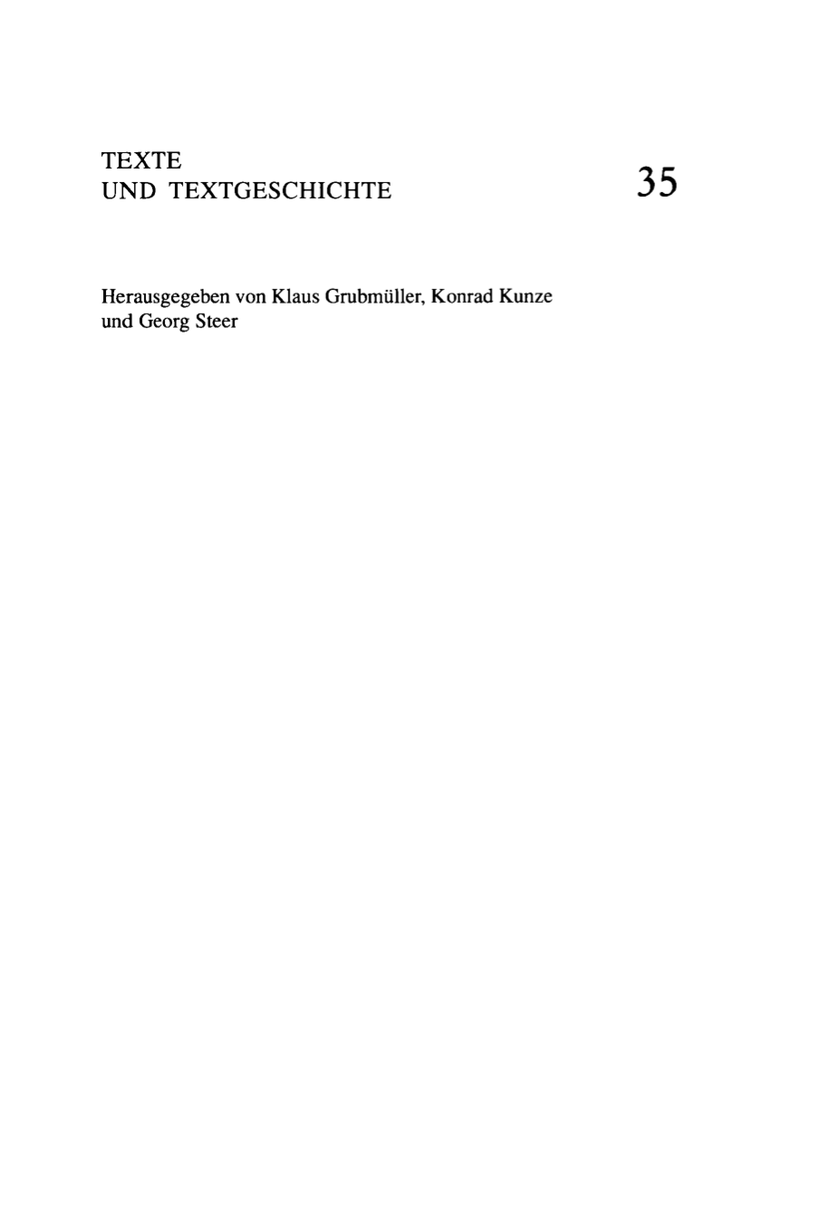 Cover image for Kritischer Text nach den Handschriften