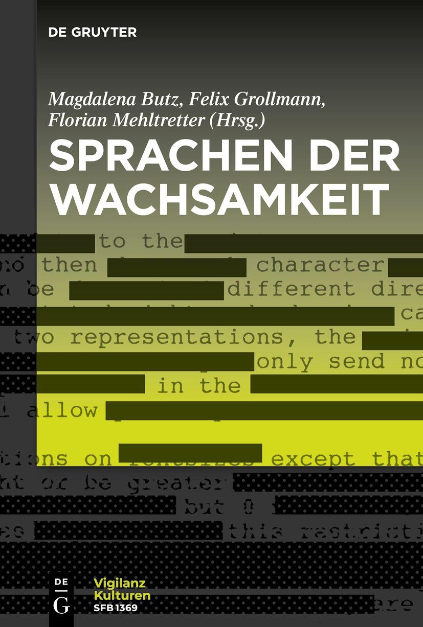 Cover image for Sprachen der Wachsamkeit
