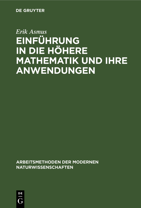 Cover image for Einfuhrung in die hohere Mathematik und ihre Anwendungen