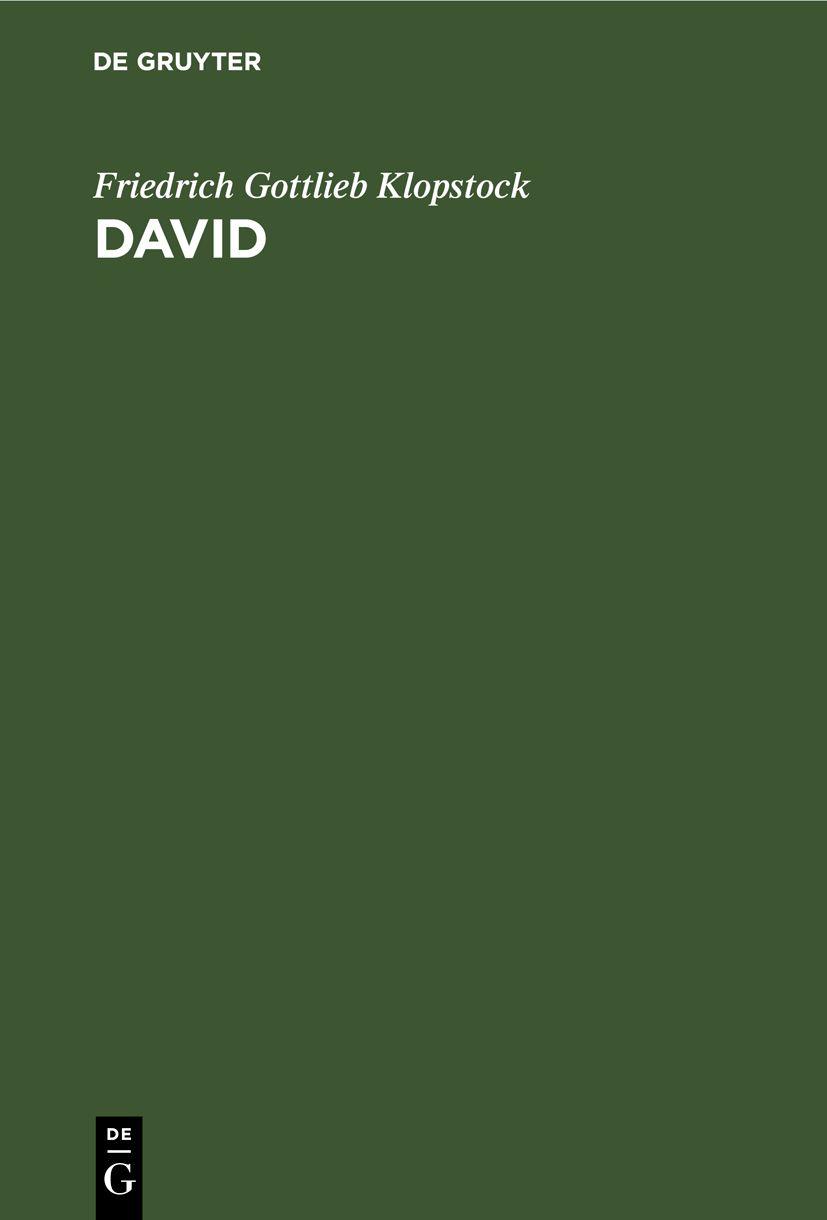 Cover image for David