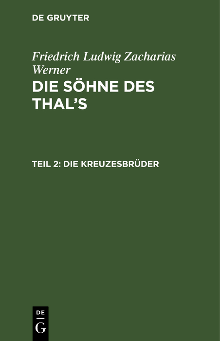 Cover image for Die Kreuzesbruder