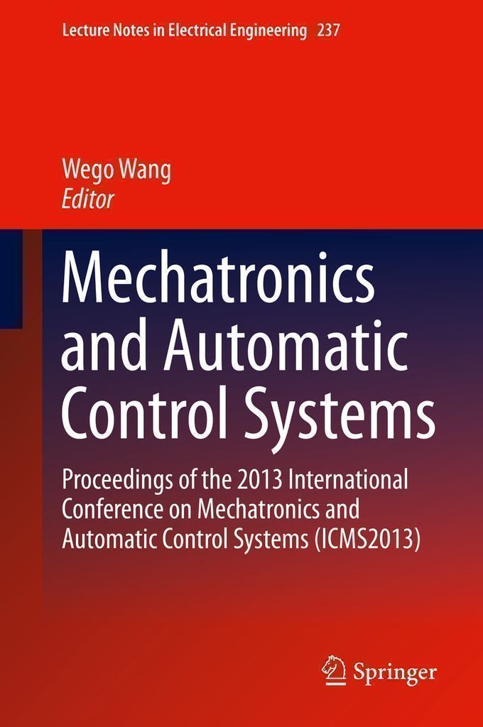 Cover image for Mechatronics and Automatic Control Systems