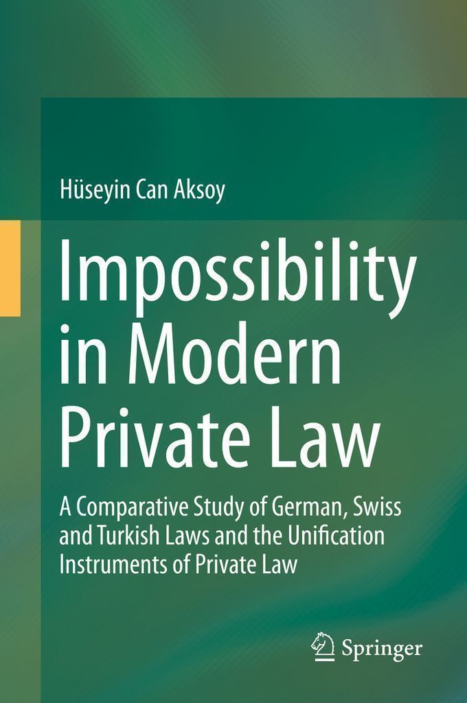 Cover image for Impossibility in Modern Private Law