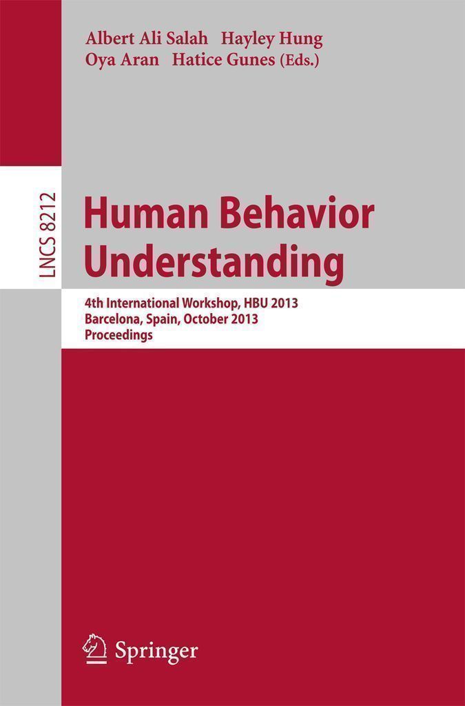 Cover image for Human Behavior Understanding