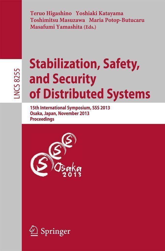Cover image for Stabilization, Safety, and Security of Distributed Systems