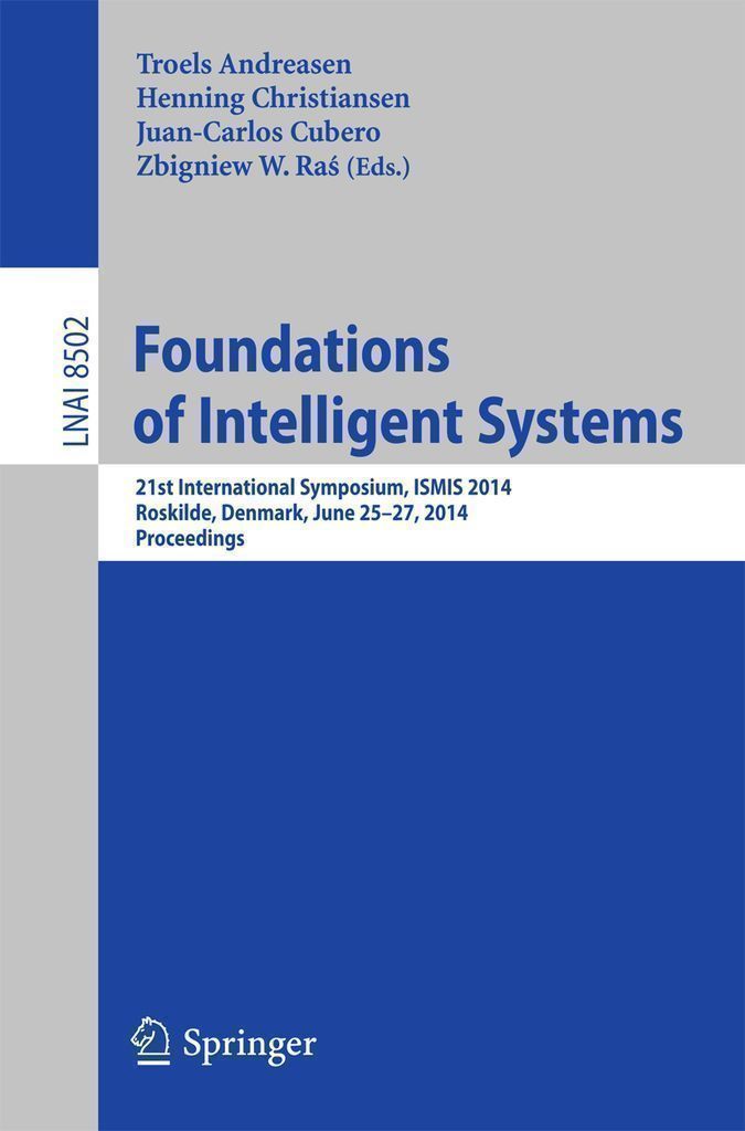 Cover image for Foundations of Intelligent Systems