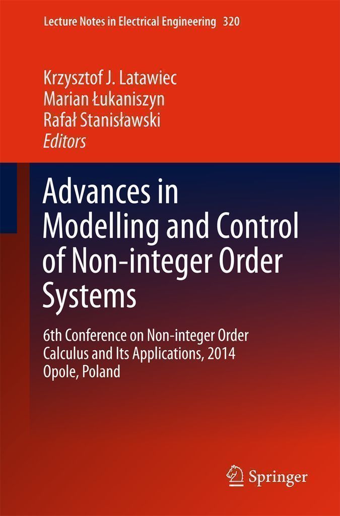 Cover image for Advances in Modelling and Control of Non-integer-Order Systems