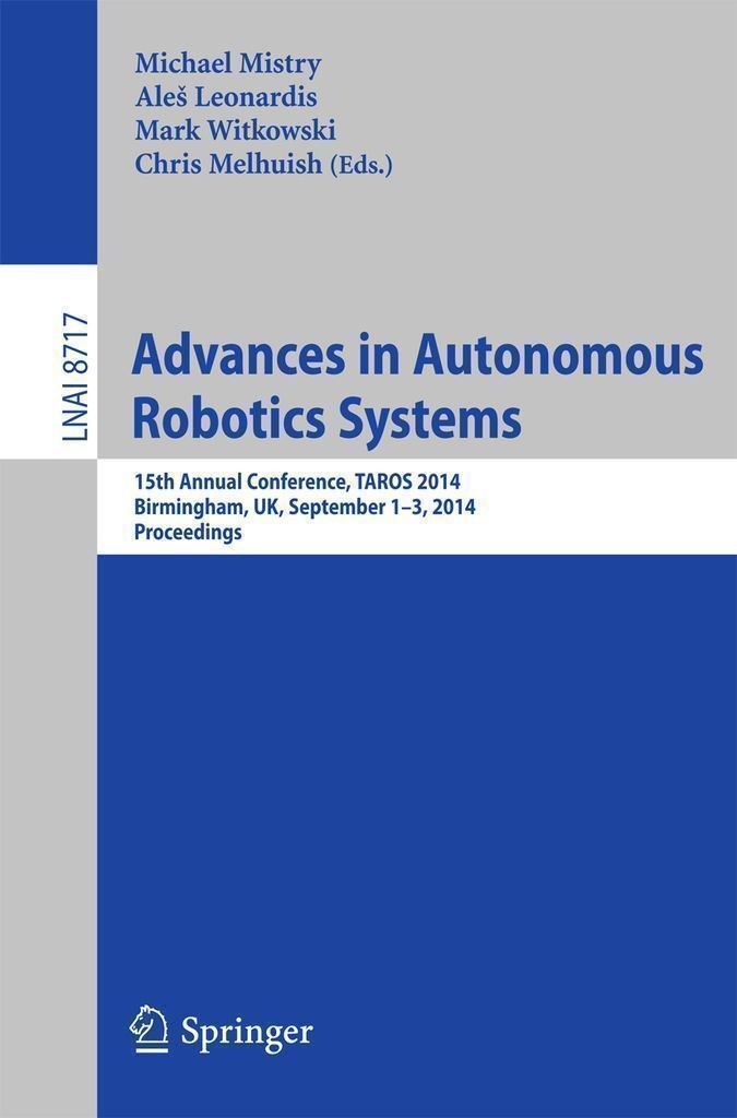 Cover image for Advances in Autonomous Robotics Systems