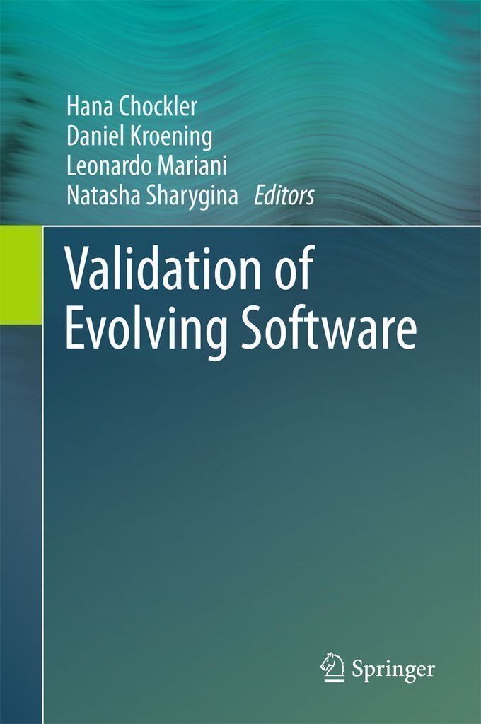 Cover image for Validation of Evolving Software