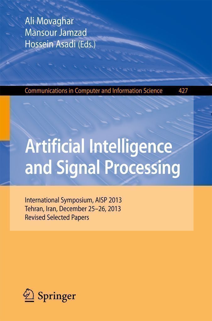 Cover image for Artificial Intelligence and Signal Processing