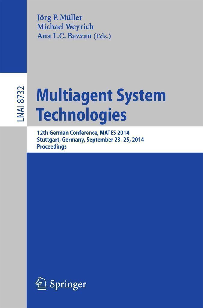 Cover image for Multiagent System Technologies