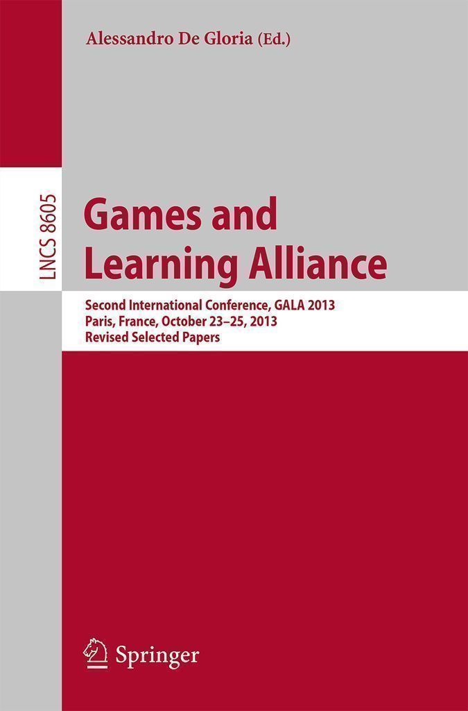 Cover image for Games and Learning Alliance