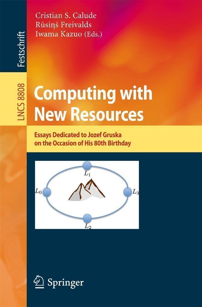 Cover image for Computing with New Resources