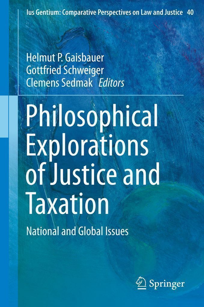 Cover image for Philosophical Explorations of Justice and Taxation