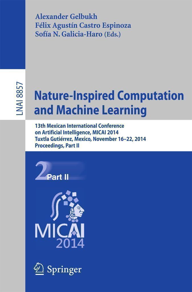 Cover image for Nature-Inspired Computation and Machine Learning