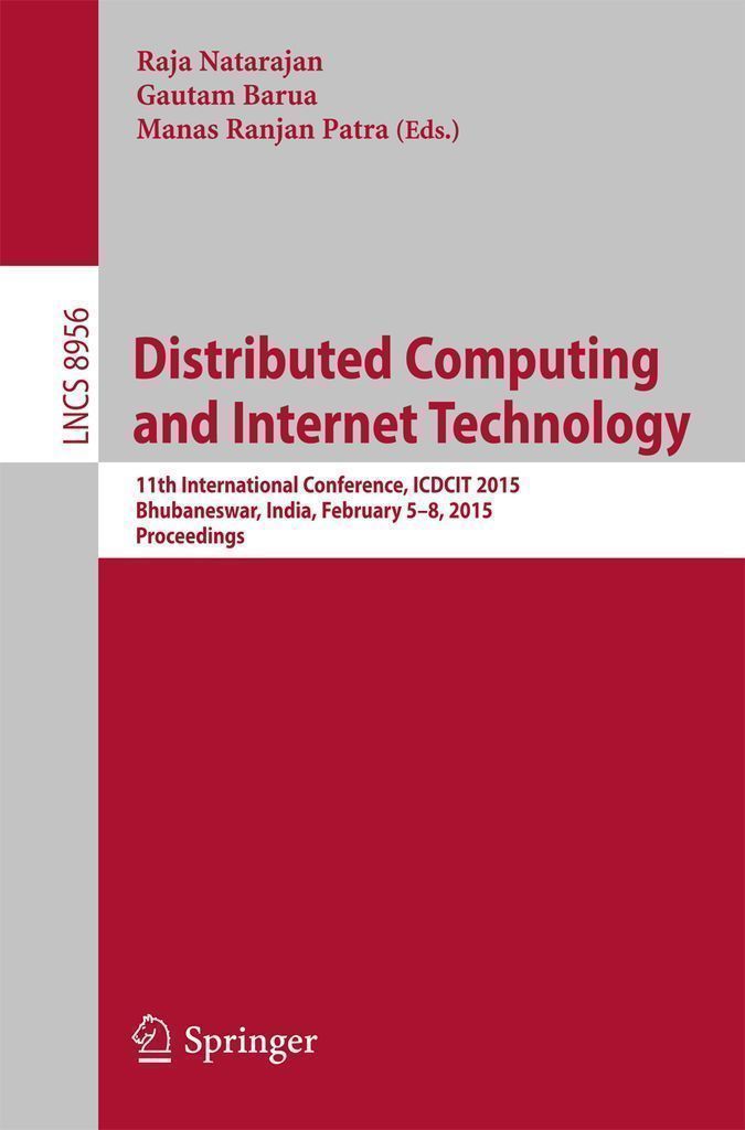 Cover image for Distributed Computing and Internet Technology