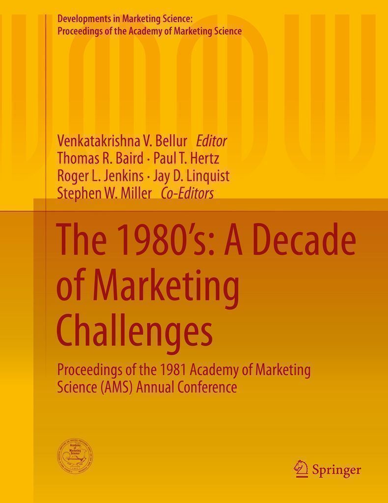 Cover image for The 1980s: A Decade of Marketing Challenges