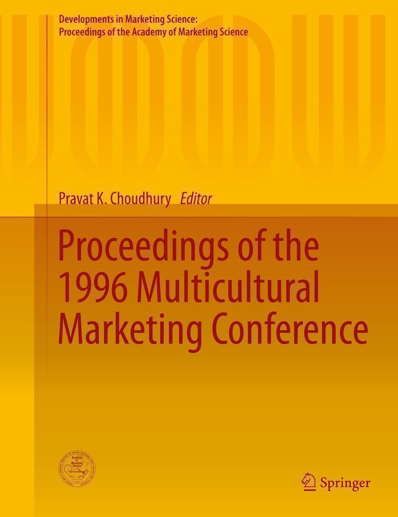 Cover image for Proceedings of the 1996 Multicultural Marketing Conference