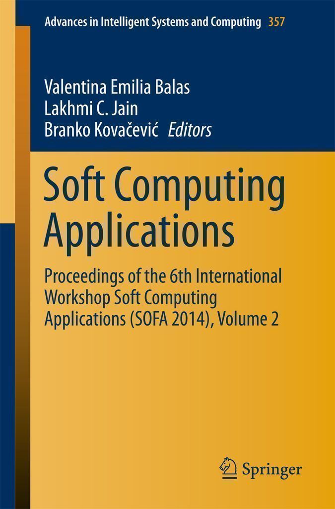 Cover image for Soft Computing Applications