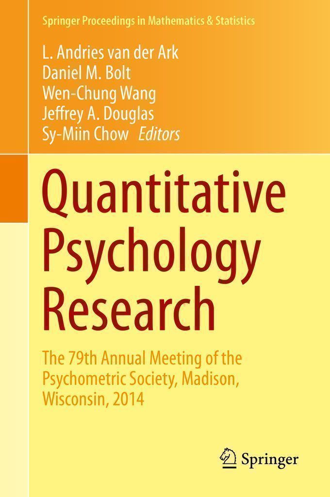 Cover image for Quantitative Psychology Research