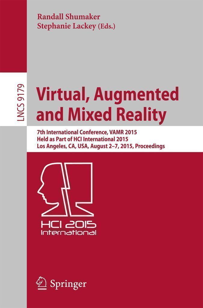 Cover image for Virtual, Augmented and Mixed Reality