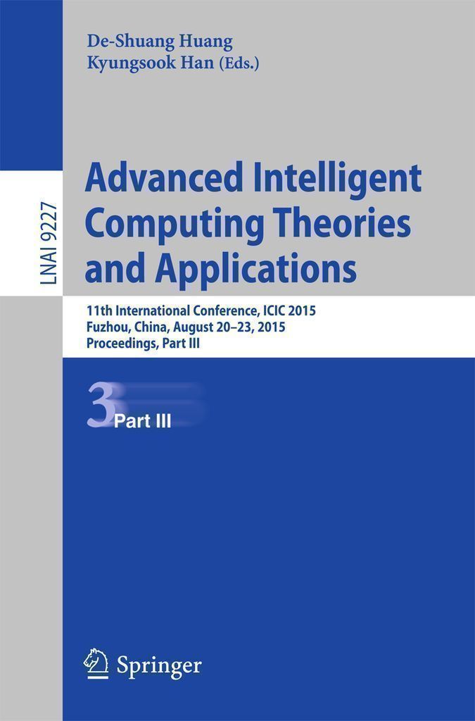 Cover image for Advanced Intelligent Computing Theories and Applications