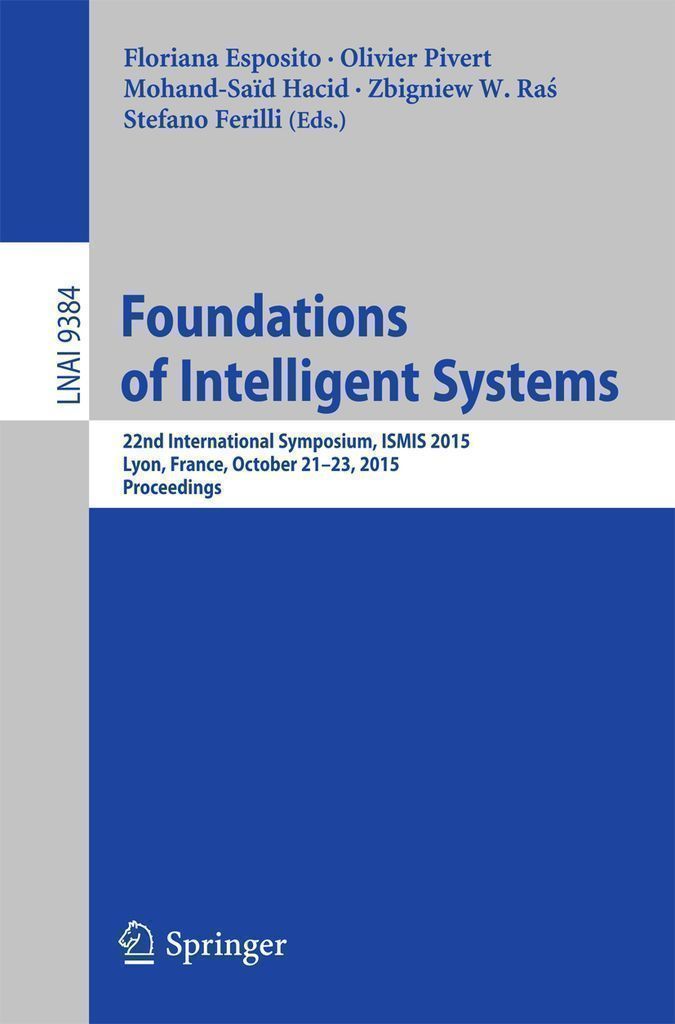 Cover image for Foundations of Intelligent Systems