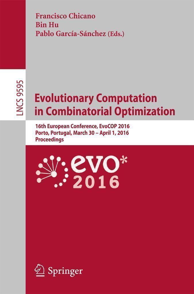 Cover image for Evolutionary Computation in Combinatorial Optimization
