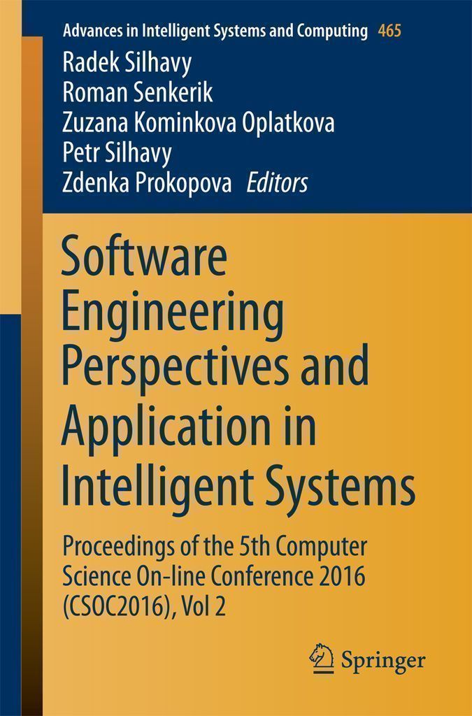 Cover image for Software Engineering Perspectives and Application in Intelligent Systems