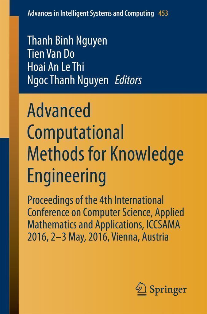 Cover image for Advanced Computational Methods for Knowledge Engineering