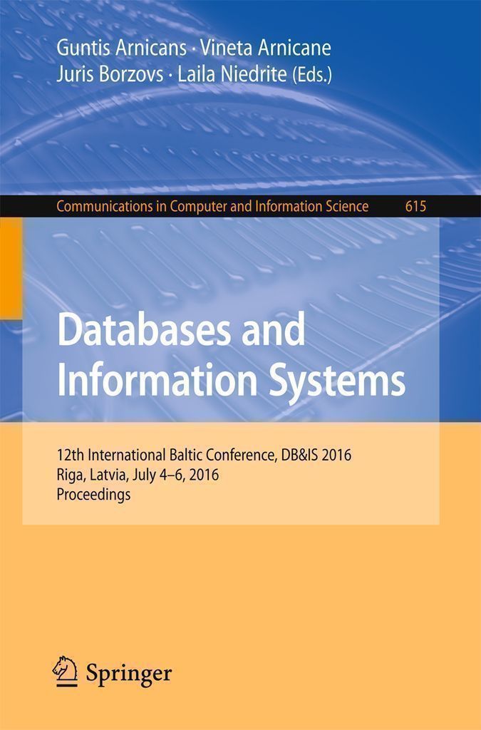 Cover image for Databases and Information Systems