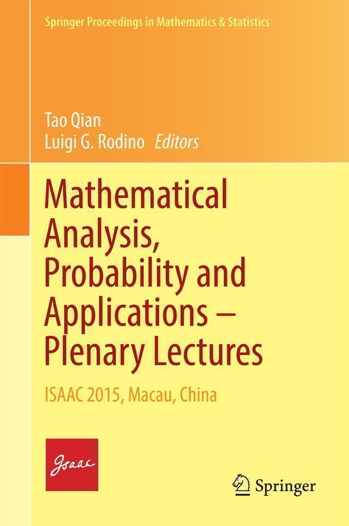 Cover image for Mathematical Analysis, Probability and Applications  Plenary Lectures
