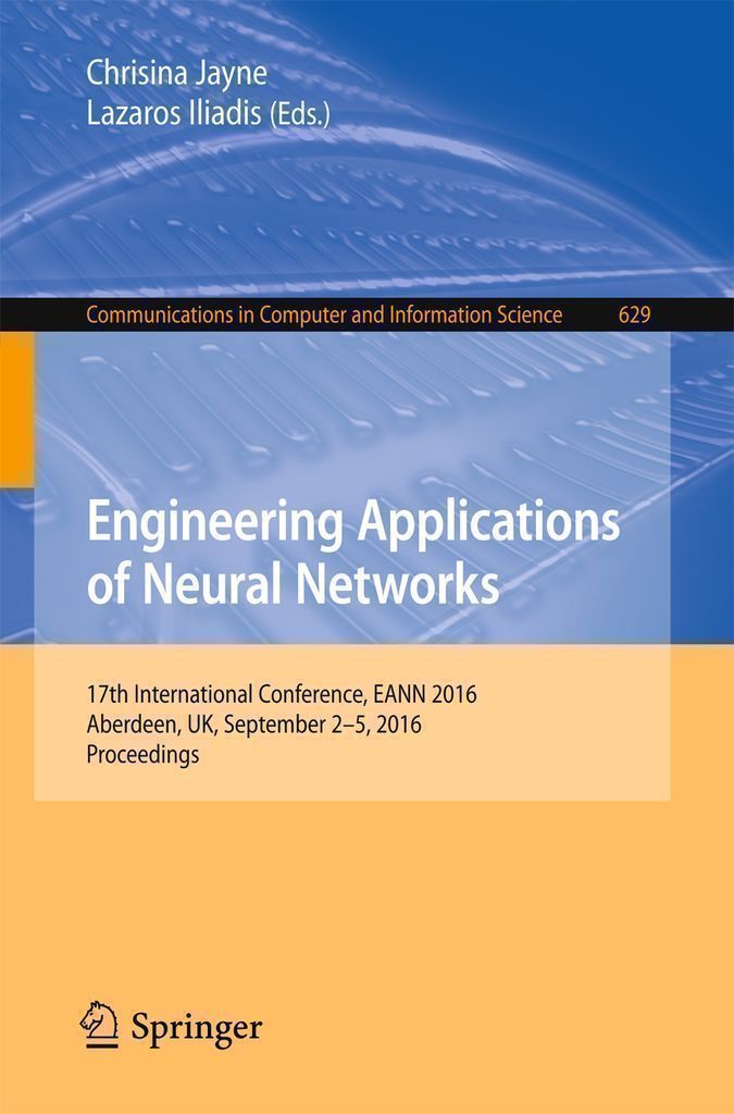 Cover image for Engineering Applications of Neural Networks