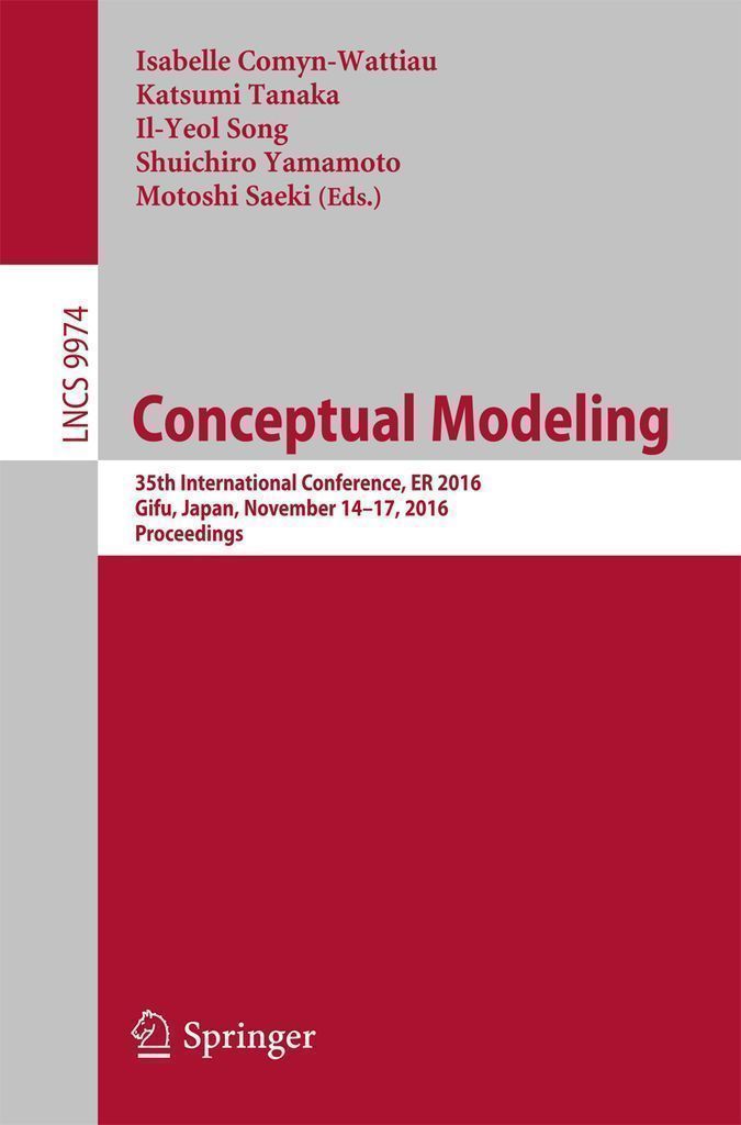 Cover image for Conceptual Modeling