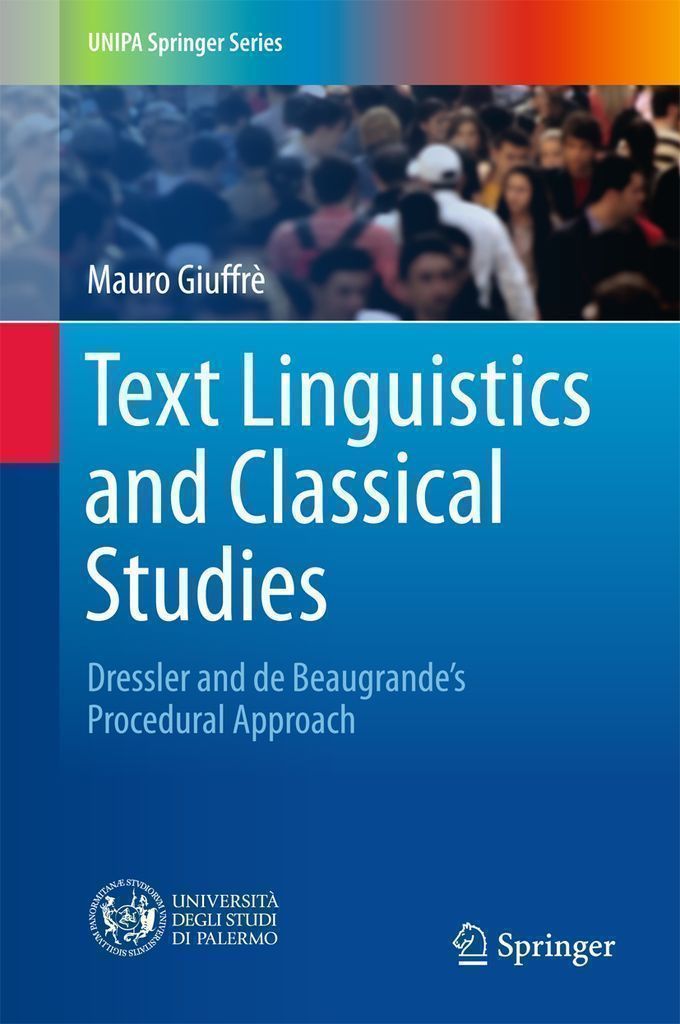 Cover image for Text Linguistics and Classical Studies