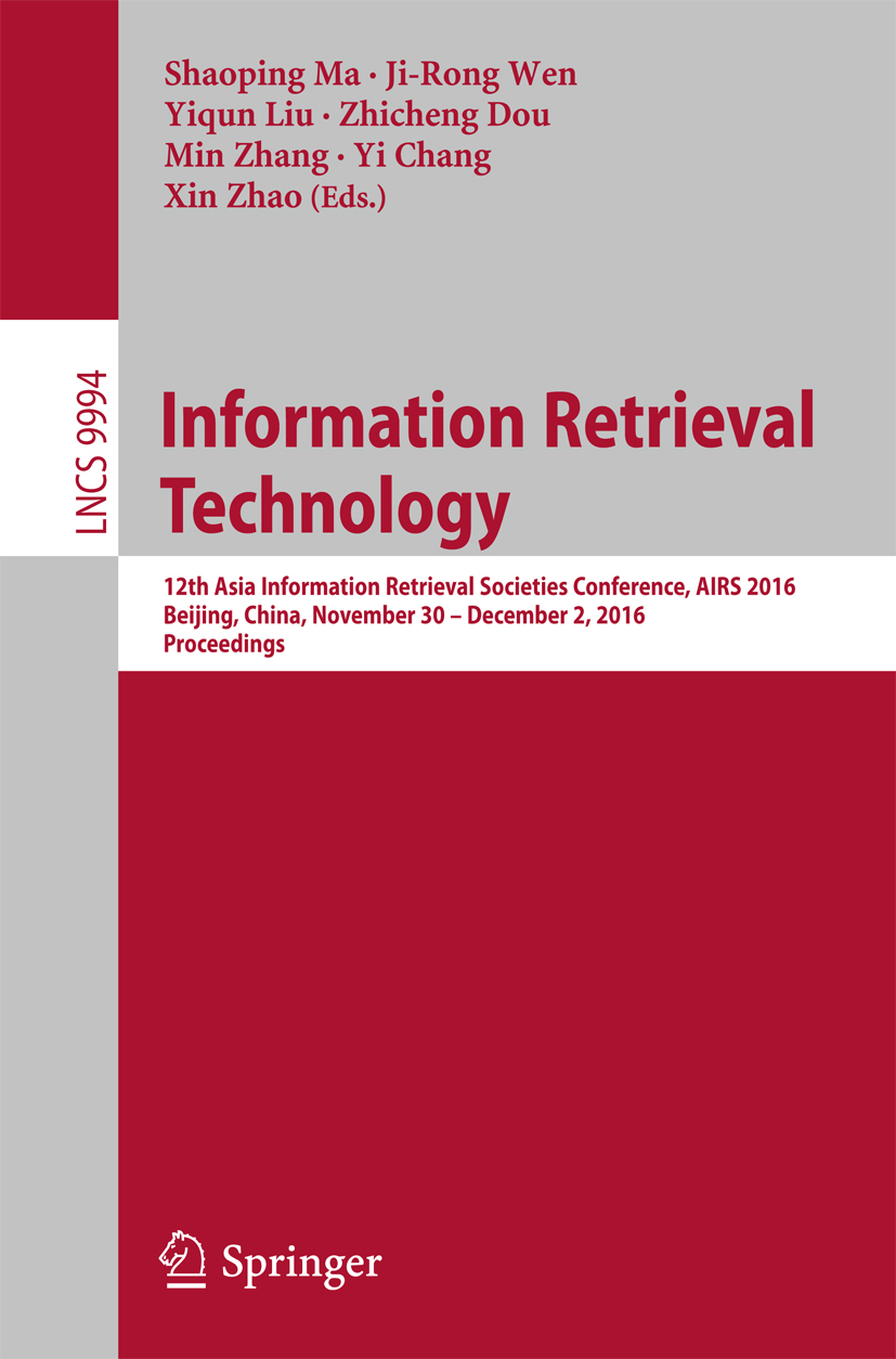 Cover image for Information Retrieval Technology