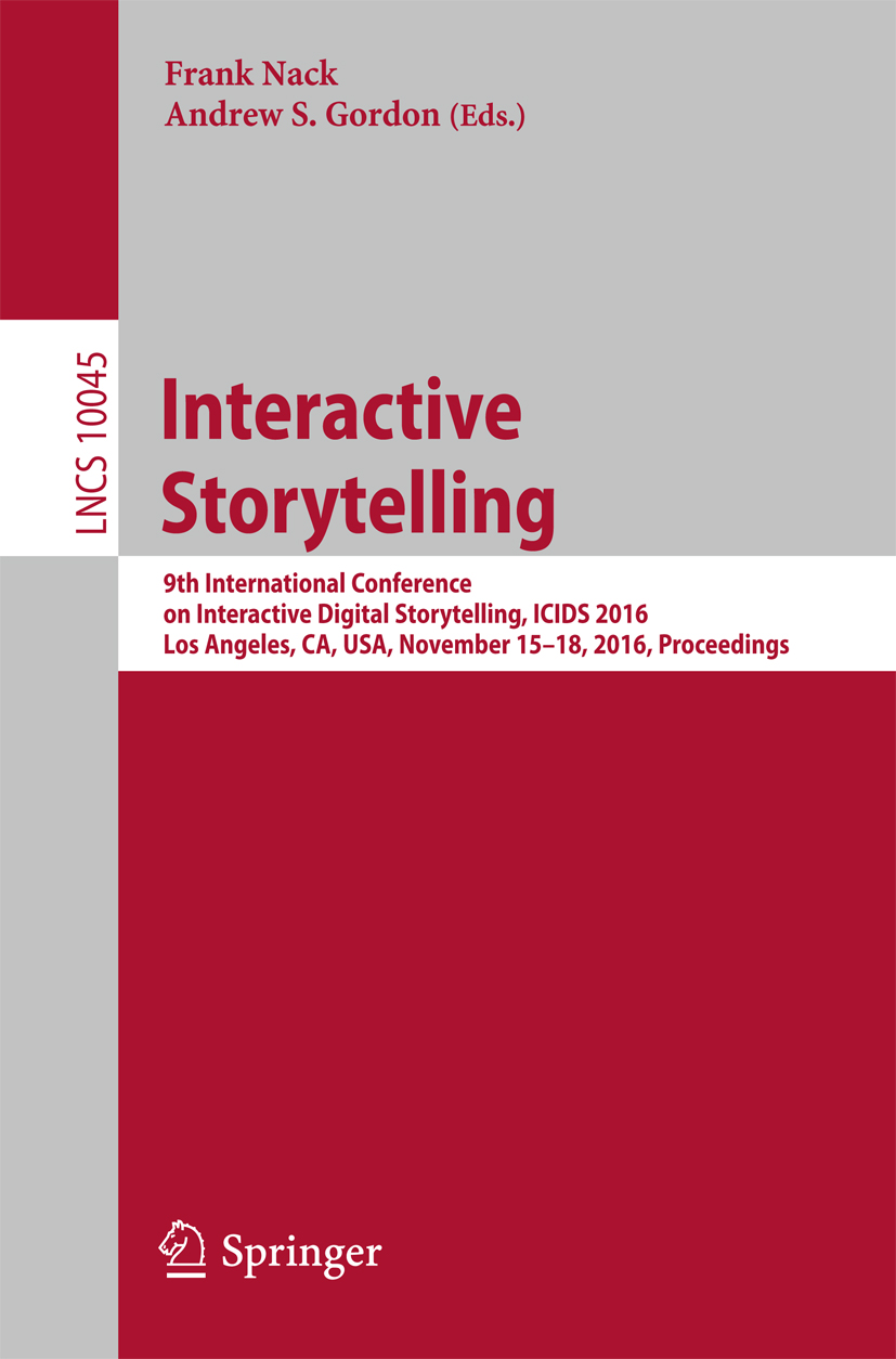 Cover image for Interactive Storytelling