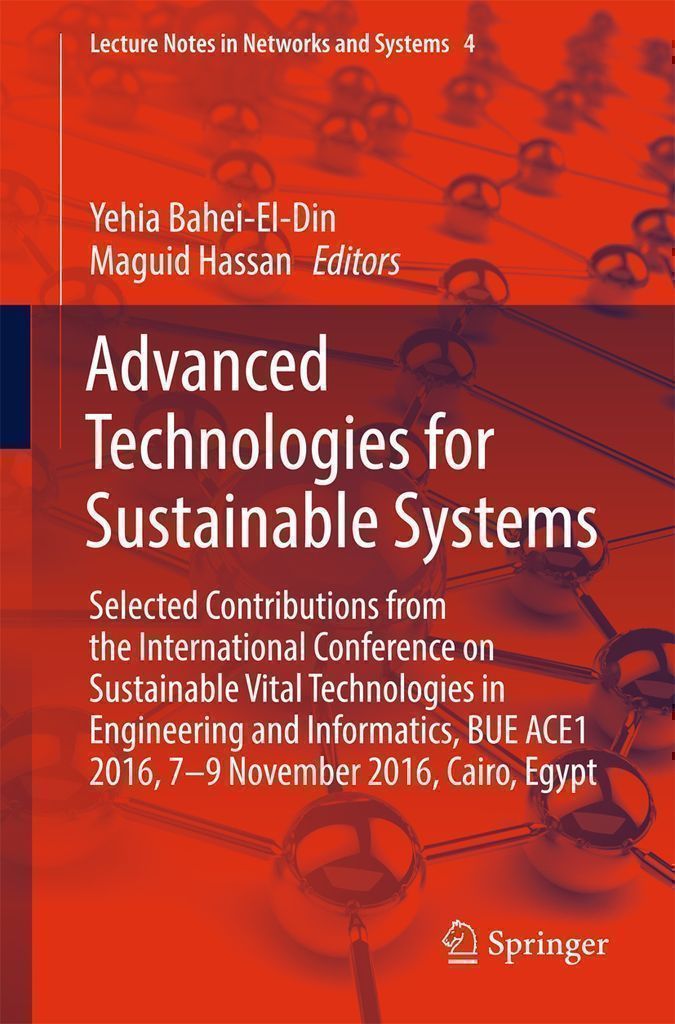 Cover image for Advanced Technologies for Sustainable Systems