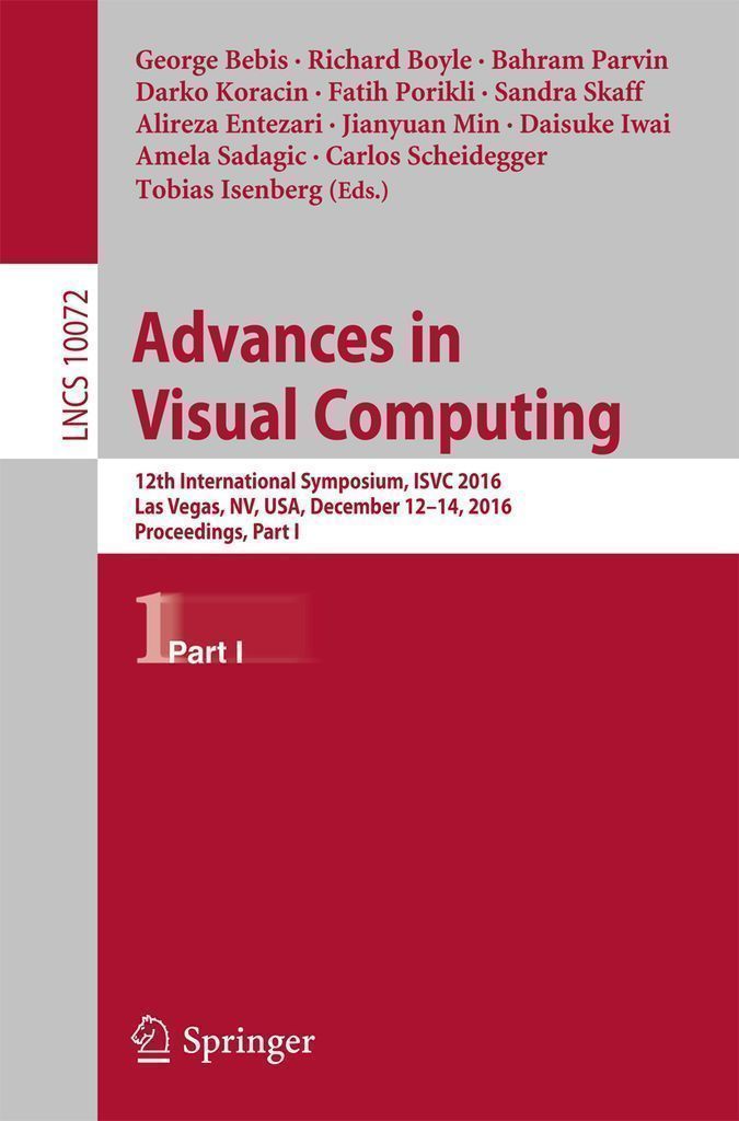 Cover image for Advances in Visual Computing