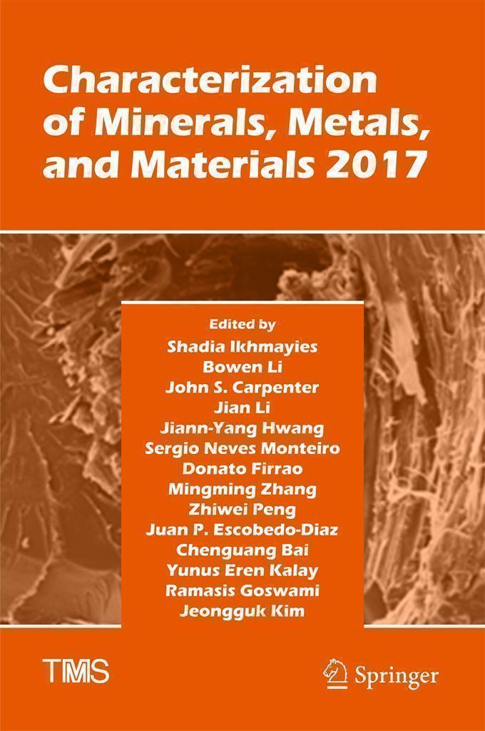 Cover image for Characterization of Minerals, Metals, and Materials 2017