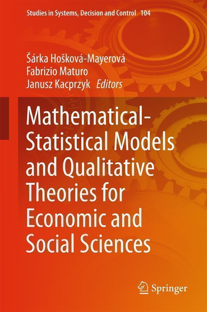 Cover image for Mathematical-Statistical Models and Qualitative Theories for Economic and Social Sciences