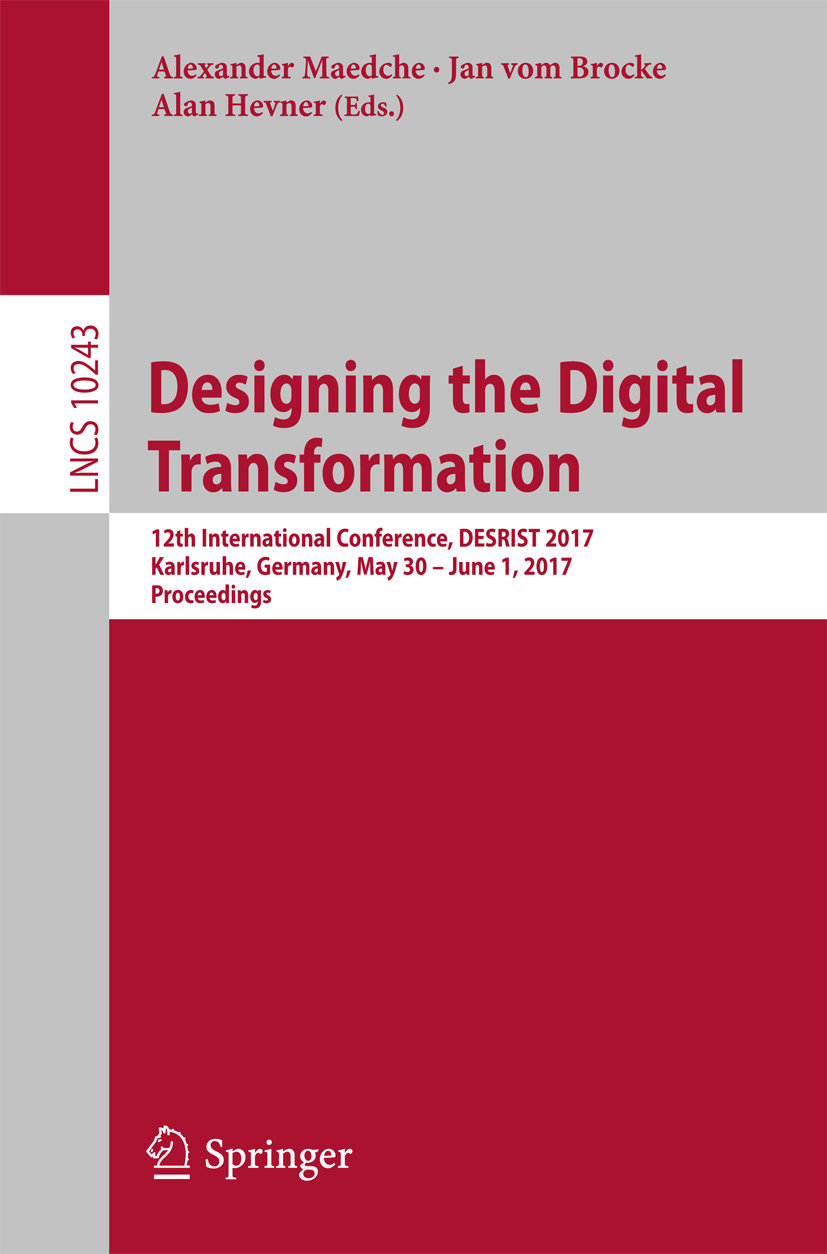 Cover image for Designing the Digital Transformation