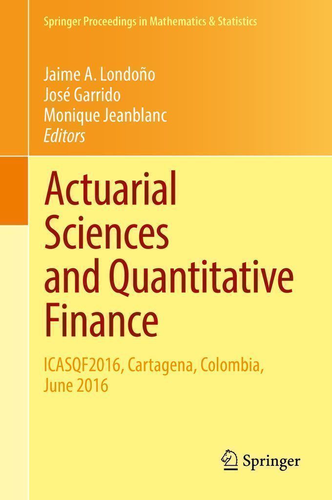 Cover image for Actuarial Sciences and Quantitative Finance