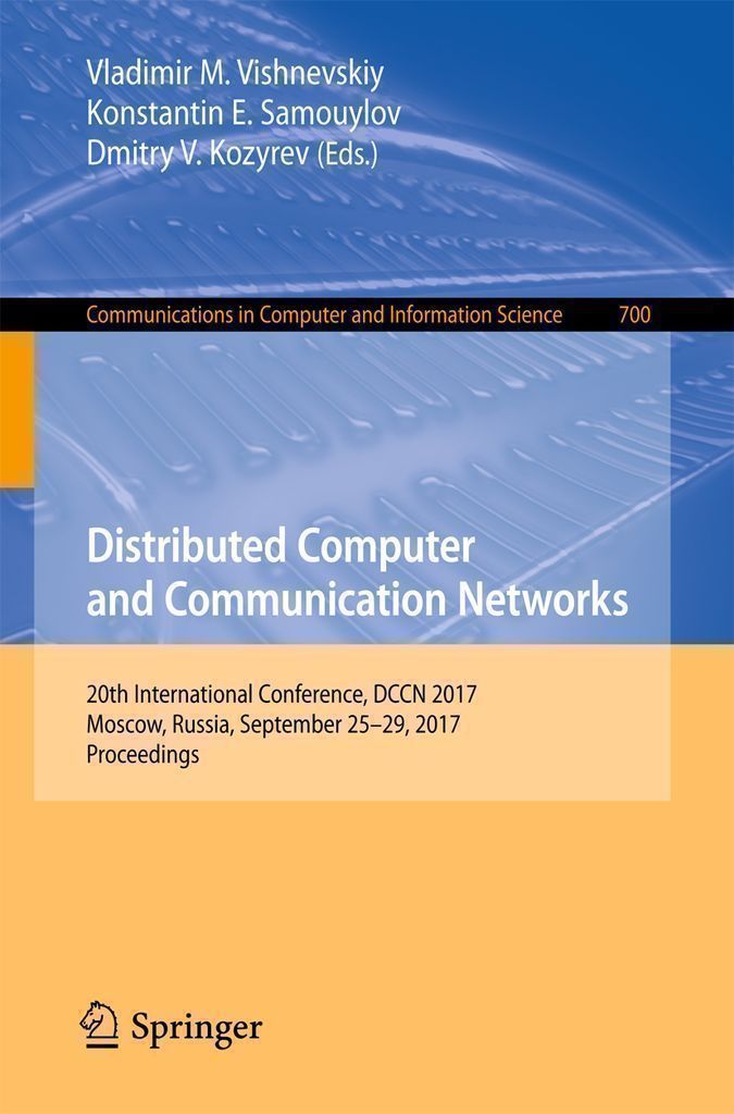 Cover image for Distributed Computer and Communication Networks